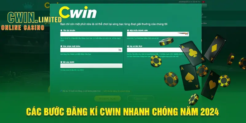 Hướng dẫn từng bước đăng ký Cwin