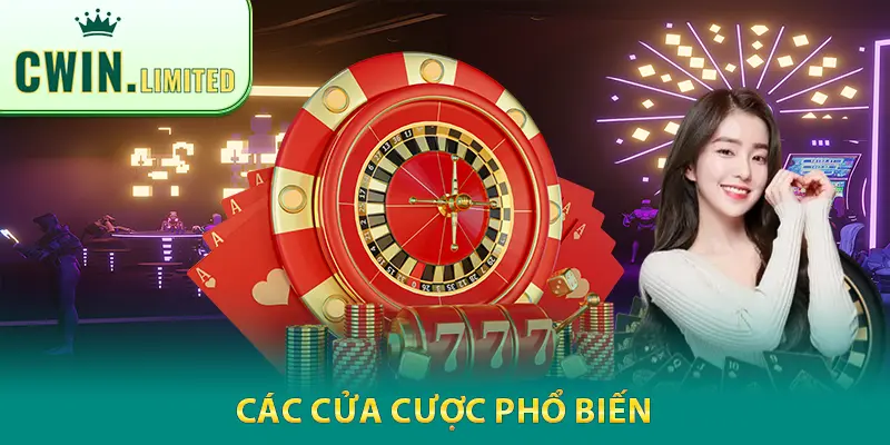 Hiểu rõ các cửa cược trong cách chơi roulette