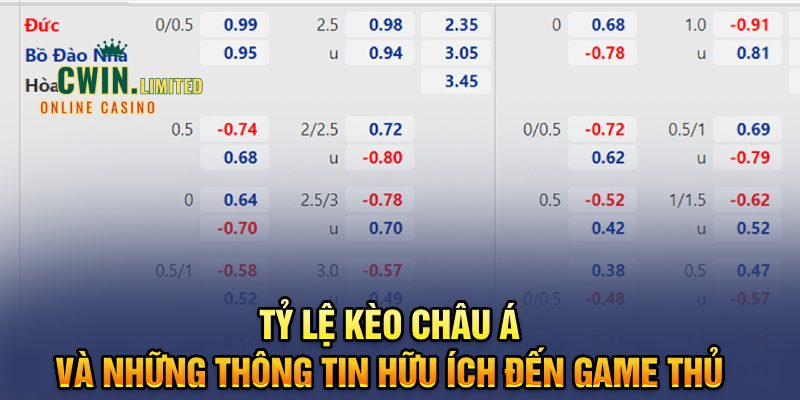 Chiến thuật để có chiến thắng khi chơi kèo Châu Á