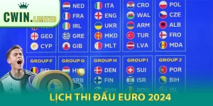 Lịch thi đấu Euro 2024